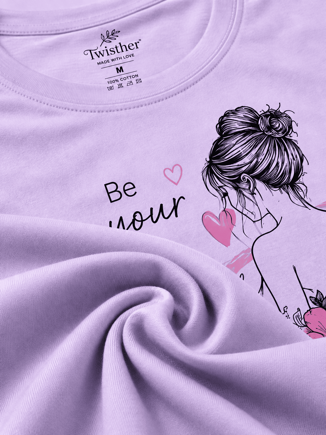Twisther Women's “Be Your Own Kind of Beautiful” Graphic T-Shirt - Image 6