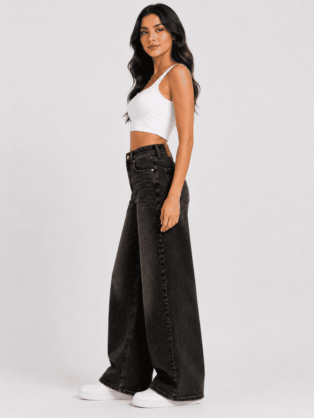 TwistHer Wide-Leg Jeans - Image 3