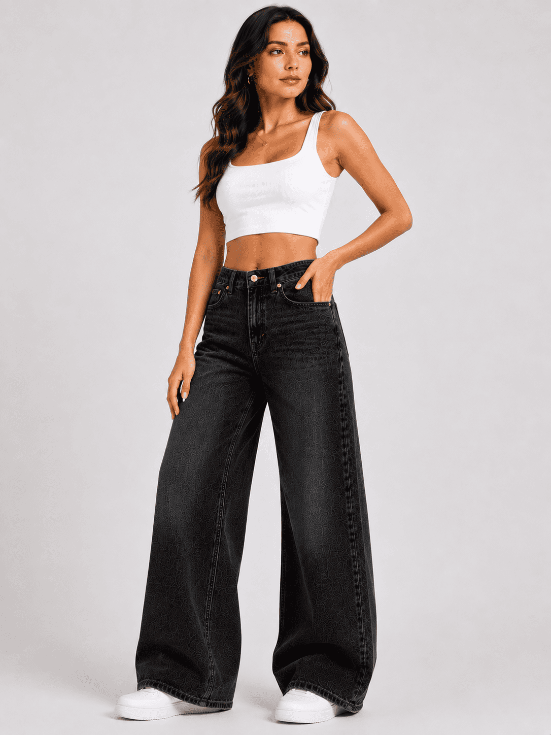 TwistHer Wide-Leg Jeans - Image 4