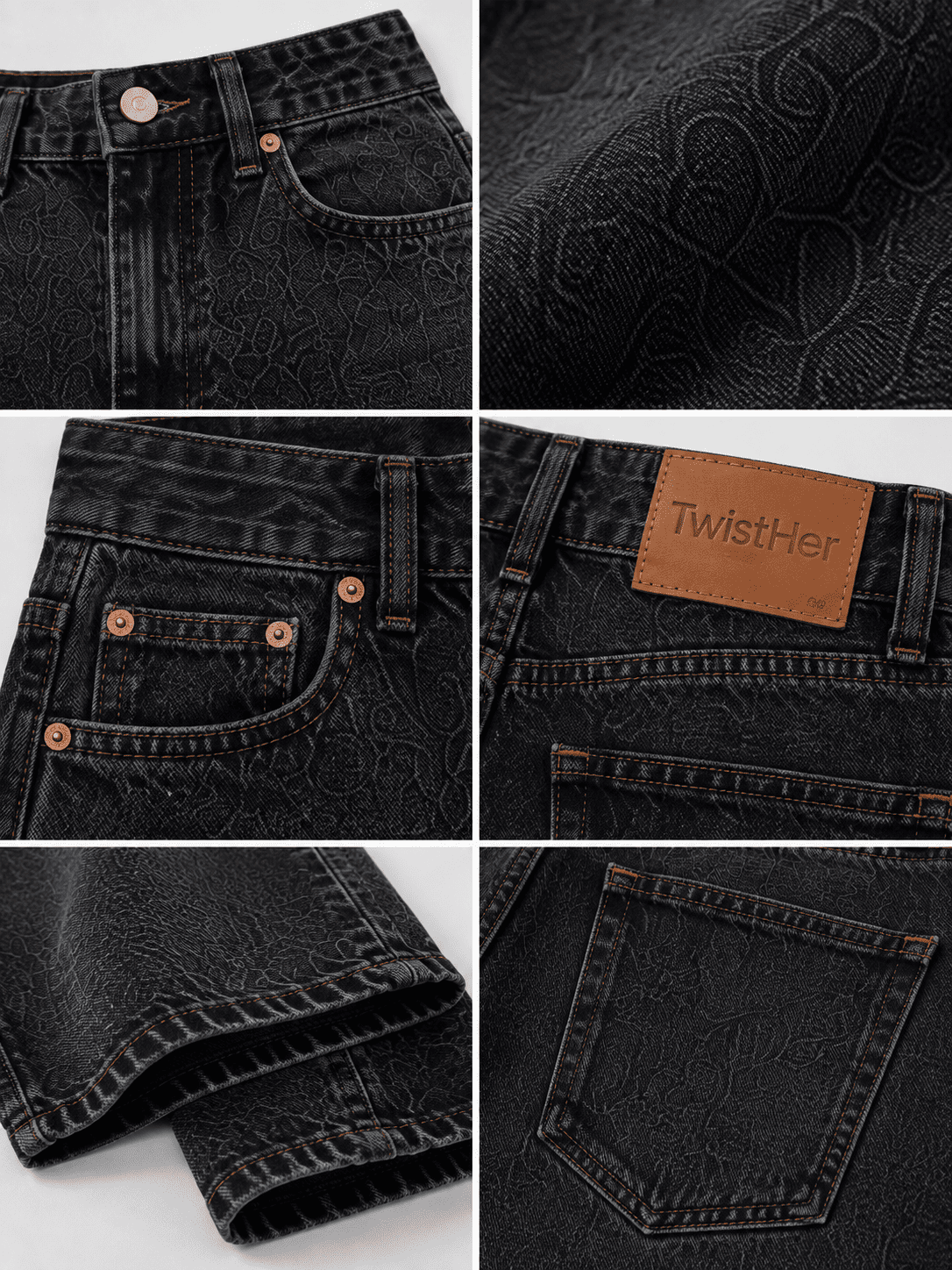 TwistHer Wide-Leg Jeans - Image 8