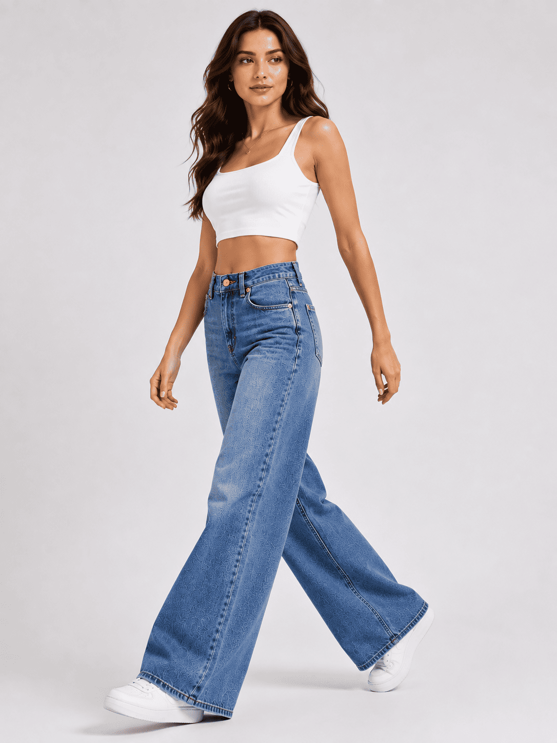 TwistHer Wide-Leg Jeans - Image 12