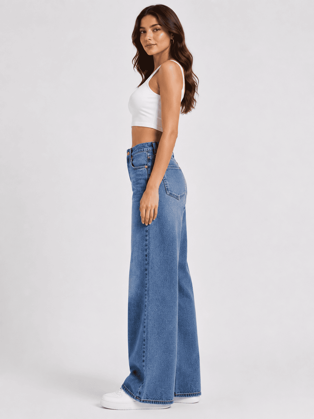 TwistHer Wide-Leg Jeans - Image 13