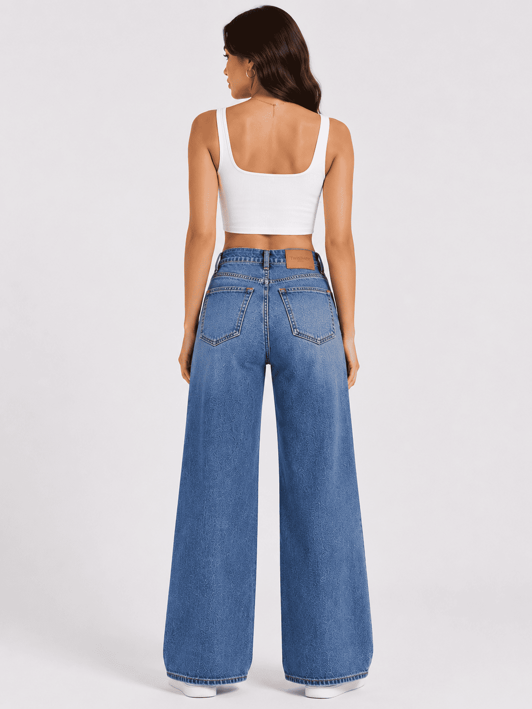 TwistHer Wide-Leg Jeans - Image 14